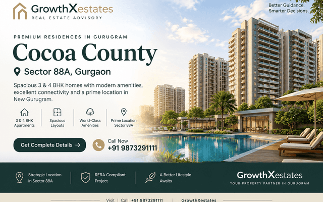What Should You Know About Cocoa County Sector 88A Gurgaon Before Buying?