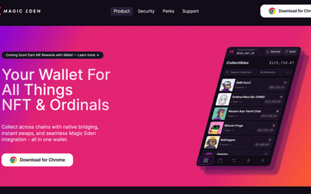 Magic® Eden Wallet | Multi-Chain Crypto Wallet Extension
