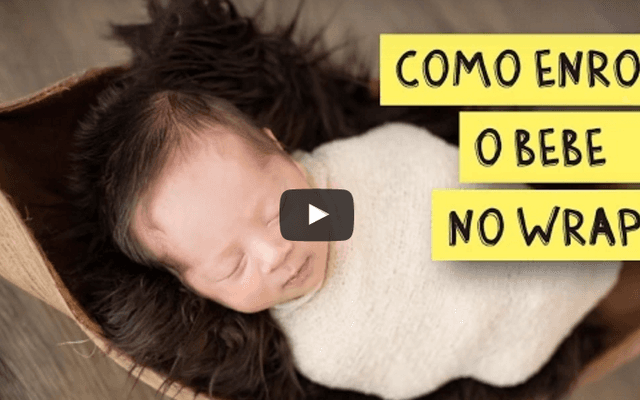 Como enrolar o bebê no wrap