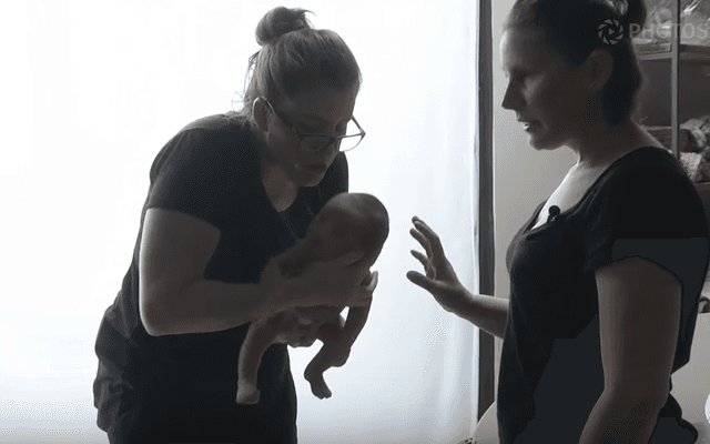 como acalmar o bebê em 5 segundos