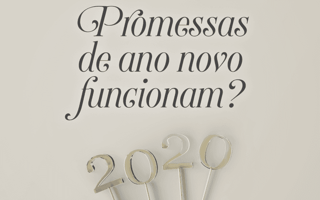 Promessas de ano novo funcionan?