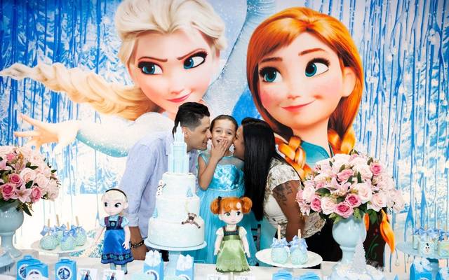 Festa da Frozen de 5 anos da Yasmin