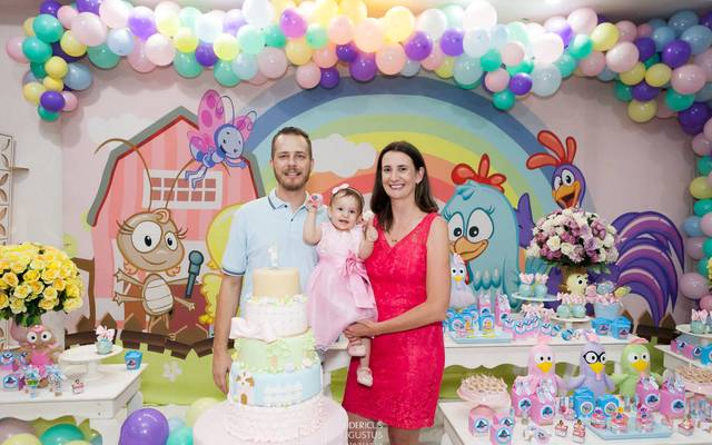 Festa da Galinha Pintadinha de 1 ano da Lavínia