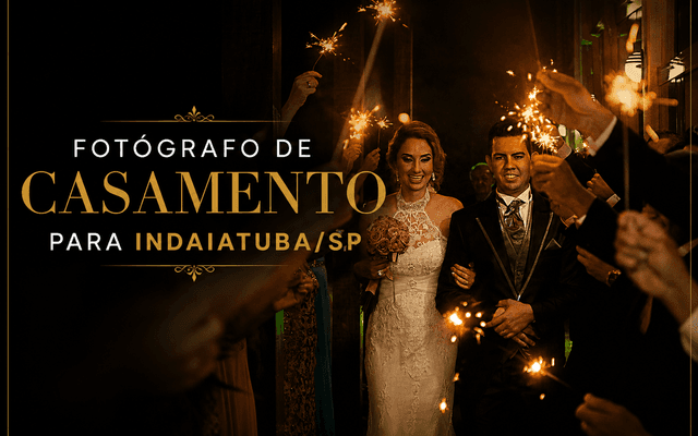 FOTÓGRAFO DE CASAMENTO para INDAIATUBA/SP - Denis Silveira