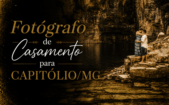 FOTÓGRAFO DE CASAMENTO para CAPITÓLIO/MG - Denis Silveira