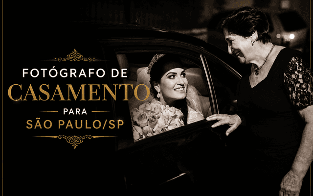 FOTÓGRAFO DE CASAMENTO para SÃO PAULO/SP - Denis Silveira