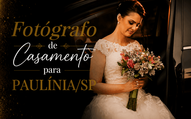 FOTÓGRAFO DE CASAMENTO para PAULÍNIA/SP - Denis Silveira