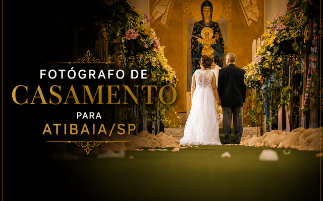 FOTÓGRAFO DE CASAMENTO para ATIBAIA/SP - Denis Silveira