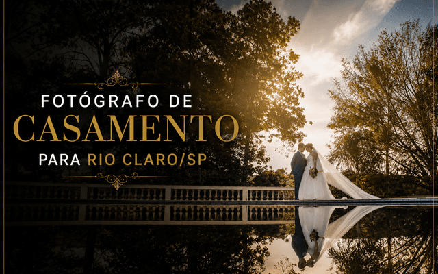 FOTÓGRAFO DE CASAMENTO para RIO CLARO/SP - Denis Silveira