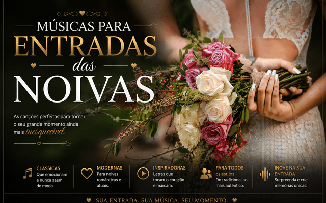 Musicas para entrada das Noivas