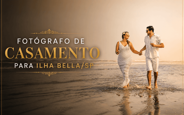 FOTÓGRAFO DE CASAMENTO para ILHA BELA/SP - Denis Silveira