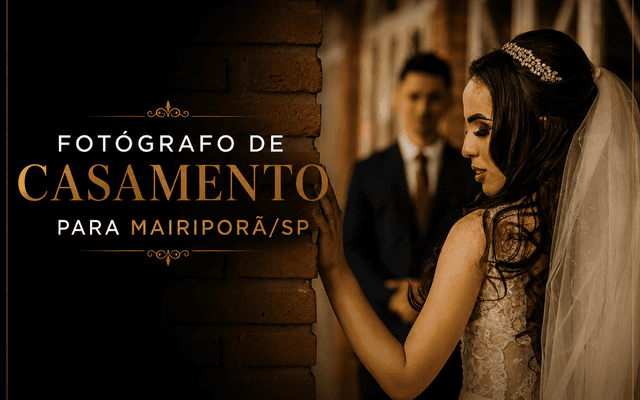 FOTÓGRAFO DE CASAMENTO para MAIRIPORA/SP - Denis Silveira