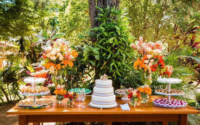 DICAS CASAMENTO - Mesa do Bolo