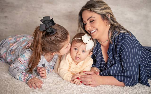 Ensaio dia das mães família Michele Divério