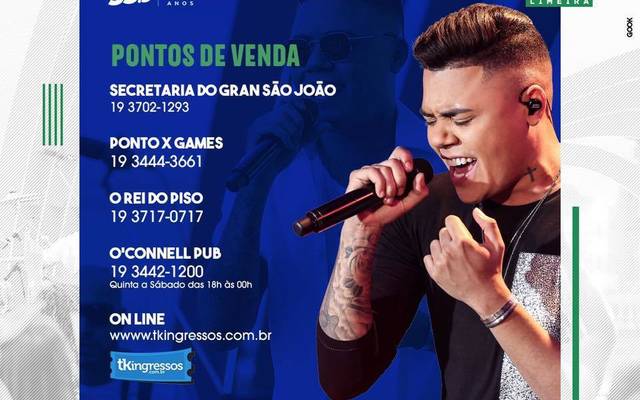 FELIPE ARAÚJO EM LIMEIRA!