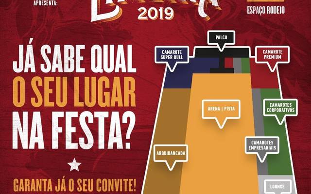 Já sabe qual seu lugar na festa?