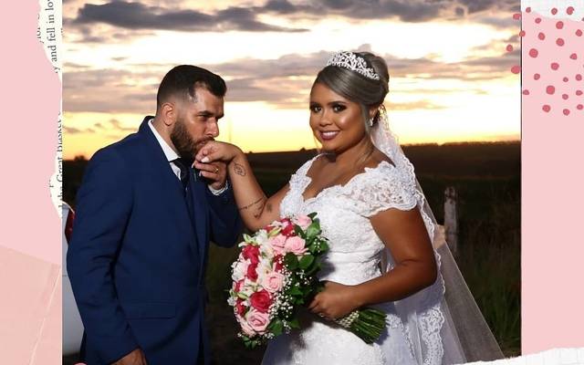 O amor está no ar...