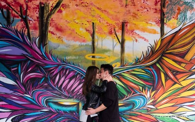 Gigi Grandim + André Maini  e-session em São Paulo