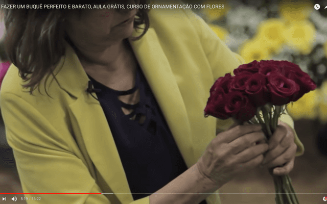 COMO FAZER UM BUQUÊ PERFEITO E BARATO, AULA GRÁTIS, CURSO DE ORNAMENTAÇÃO COM FLORES