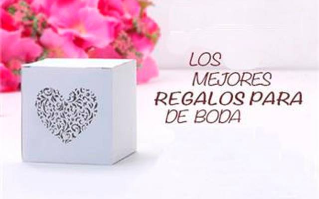 Regalos para boda
