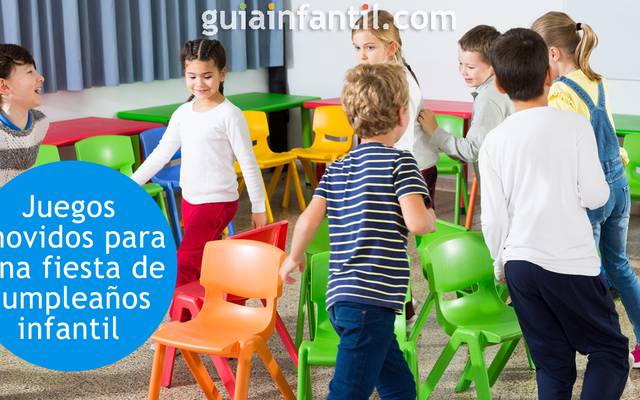 Juegos movidos para una fiesta de cumpleaños