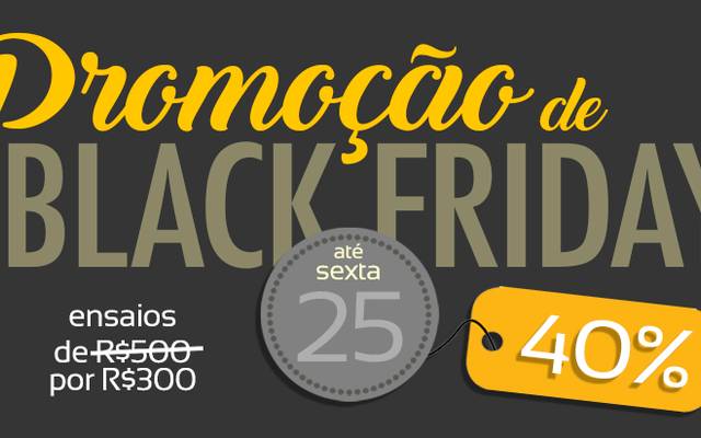 Promoção de Black Friday