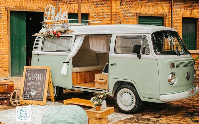 Photo Kombi Cabine, uma cabine de fotos super charmosa!!!