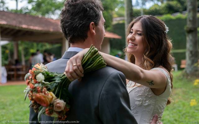 Casamento Paróquia São Patrício - Recepção Represa Guarapiranga - SP