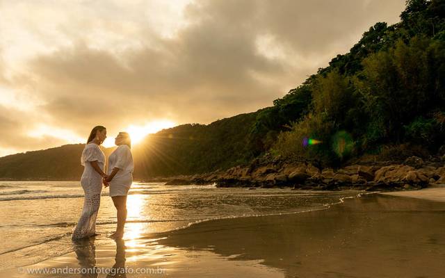 Ensaio Fotográfico Homoafetivo Guarujá - Praia do Guaiúba ❤️