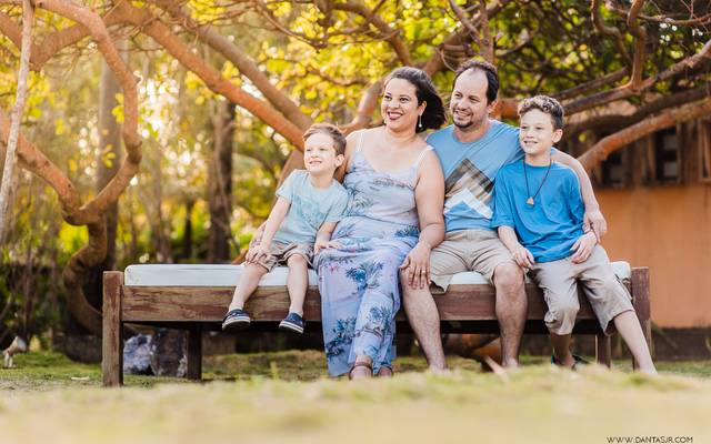 A família de Marcília e Sinésio
