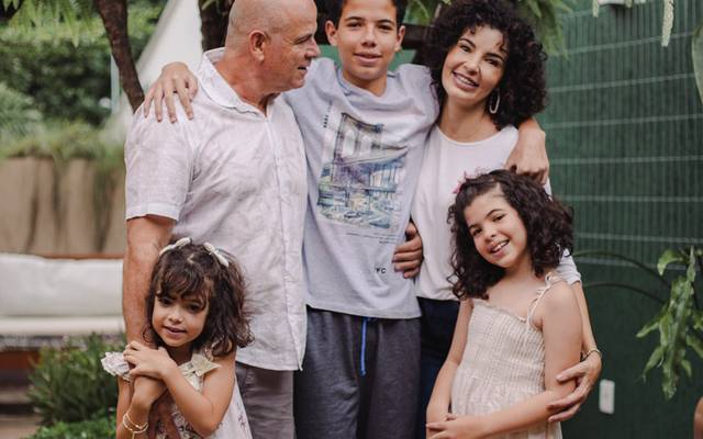 Ensaio de Família em Casa