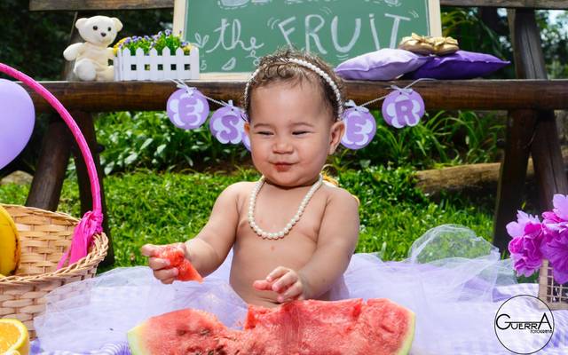 Smash the Fruit - Esther - 1 aninho - Guerra Fotografia - Petrópolis