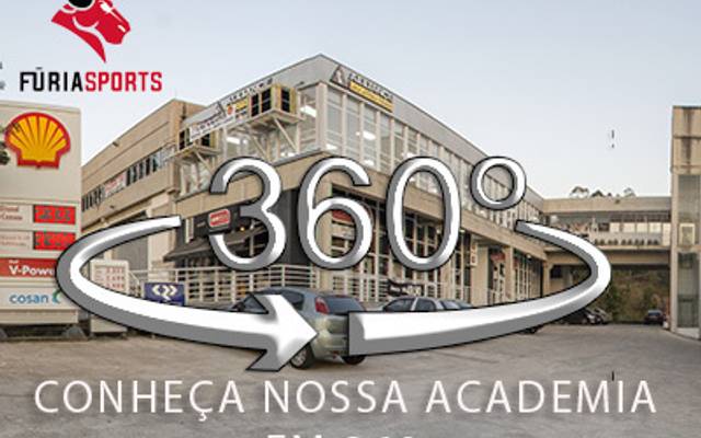 ACADEMIA FURYA SPORT, clique na imagem para acessar o TOUR VIRTUAL