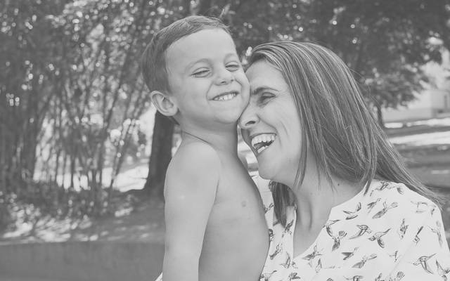 Transbordando amor | Miguel e família