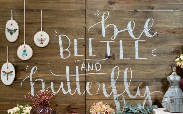 Bee, Beetle and Butterfly