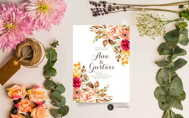 Convites de Casamento | 5 Dicas Para Escolher o Seu