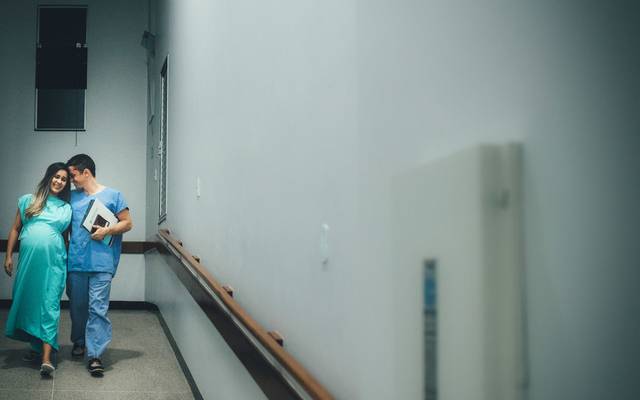 Fotografamos nosso primeiro parto! 