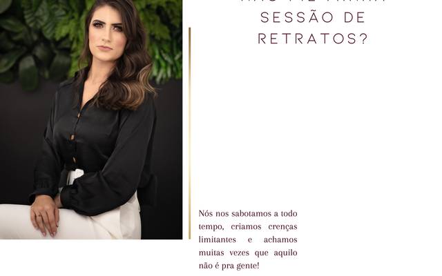 Por que eu ainda não fiz minha sessão de retratos? 