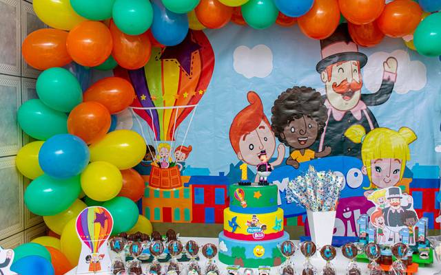 Festa de um ano do Angelo - Mundo Bita