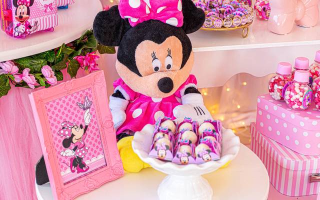 Festa Infantil - Minnie Rosa