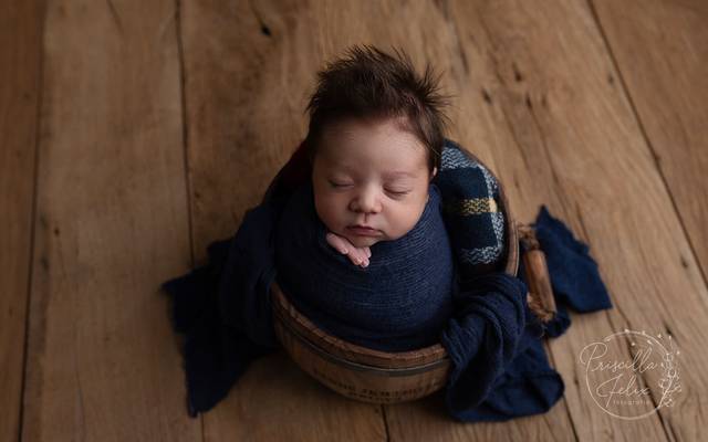 Newborn - O ensaio do recém-nascido!