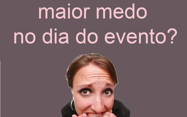 Medo de dar algo errado.