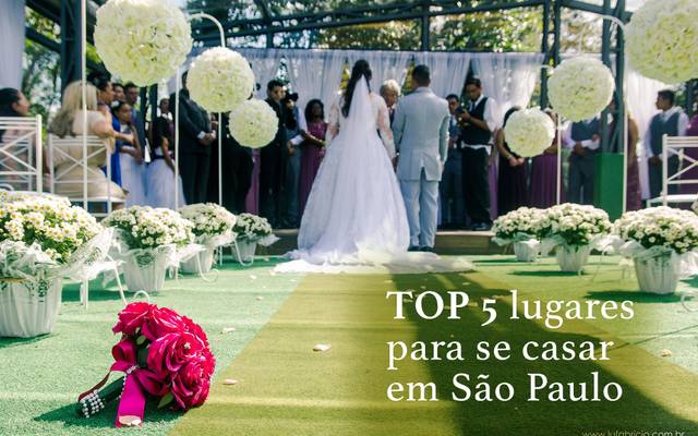 TOP 5 lugares para se casar em São Paulo