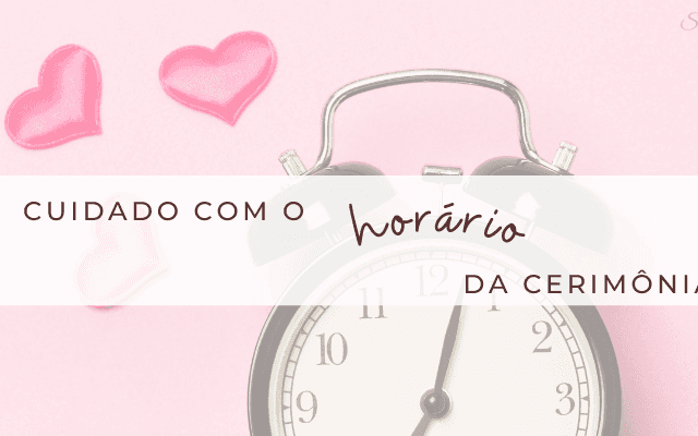 Casar de manhã cedo - e o salão de beleza?