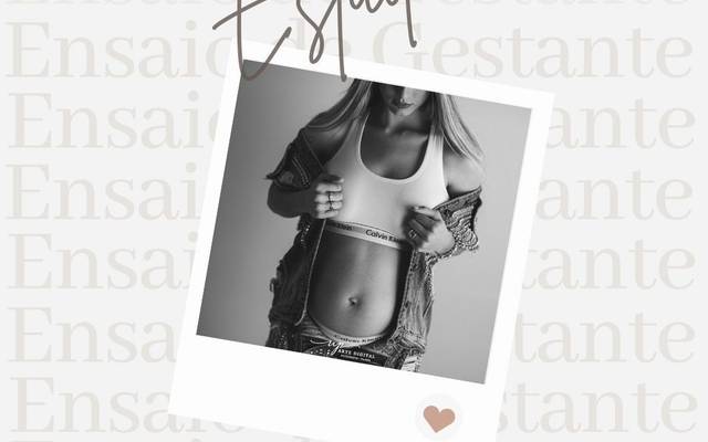 Ensaio de Gestante em Estúdio