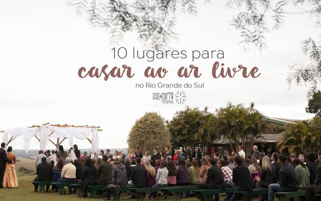 10 Lugares para casar ao ar livre em Porto Alegre - RS