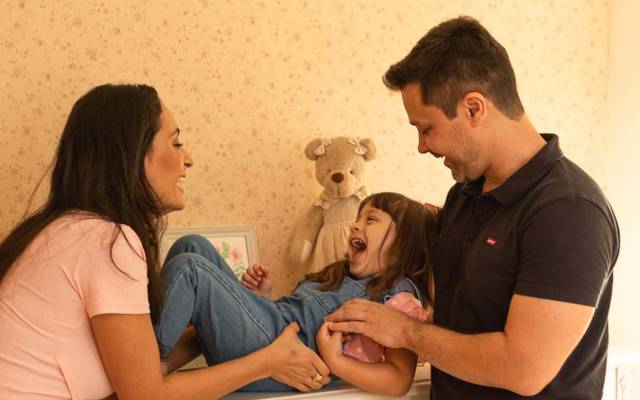 Ensaio de família em casa - Malu Damiani