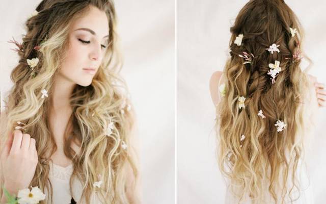 Penteado de Noiva - Cabelo Messy ou Bagunçadinho