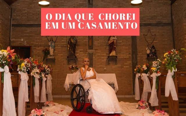 O DIA QUE CHOREI EM UM CASAMENTO
