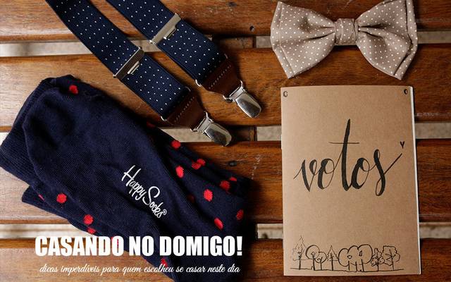 Casando no domingo - dicas imperdíveis para quem escolheu se casar neste dia